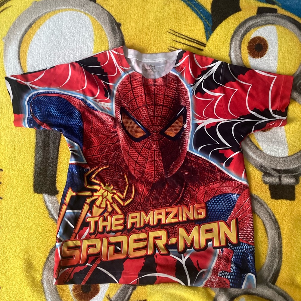 Boys Spider-Man Tee Shirt Size 8